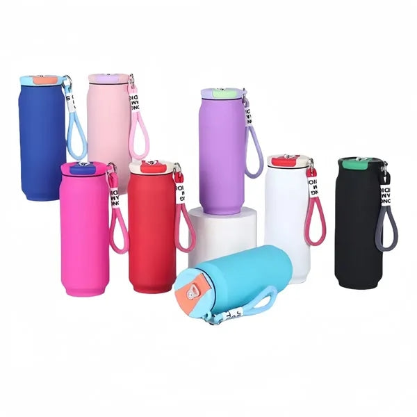 Canned-style insulated cup