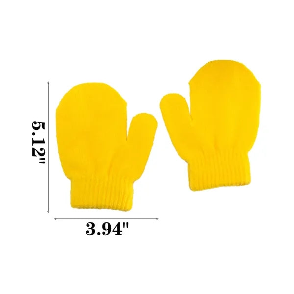 Cozy Winter Knitted Gloves For Toddler Aged 1-4