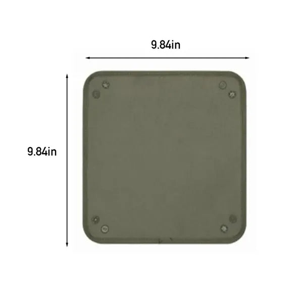 Portable foldable valet tray storage organizer for camping