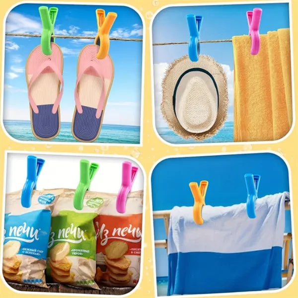 Large Windproof Plastic Clothespins