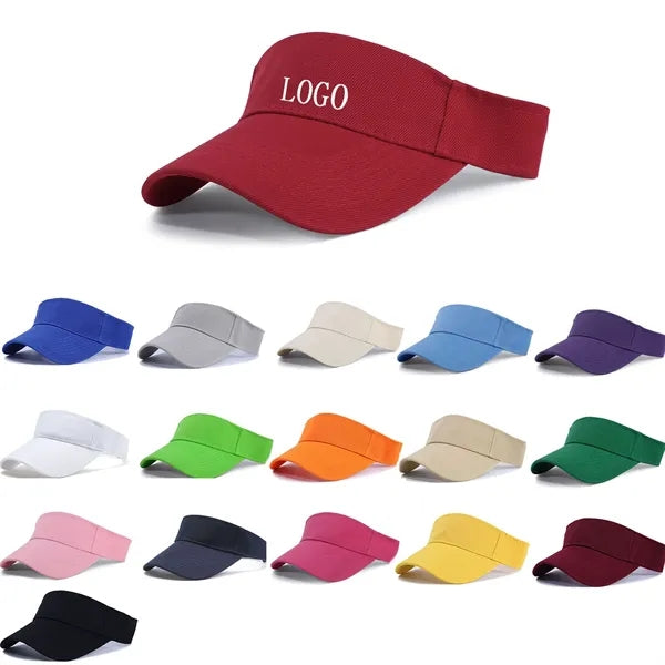 Travel Cotton Hollow Top Cap UV Protection