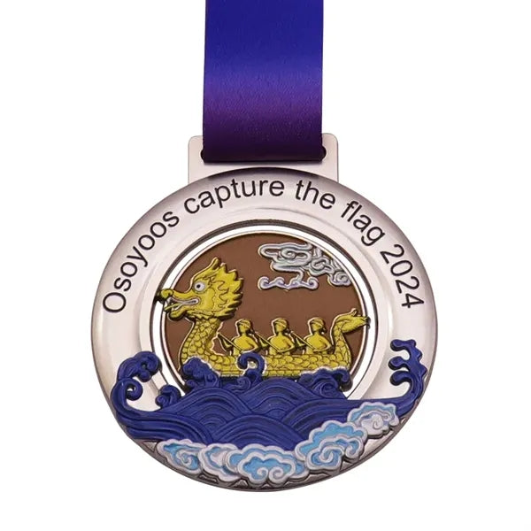 Cycling competition sports commemorative medal