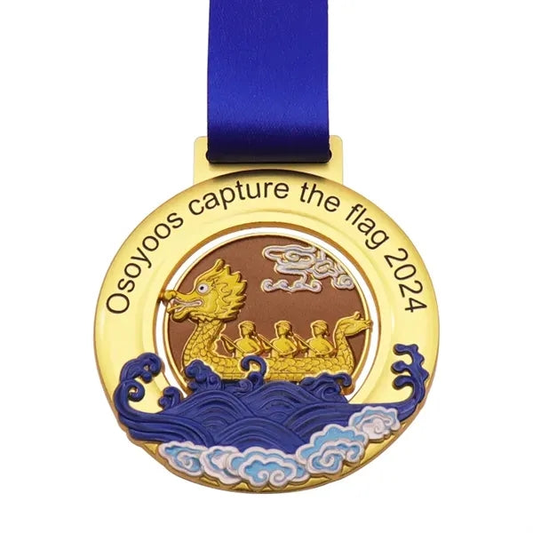 Cycling competition sports commemorative medal