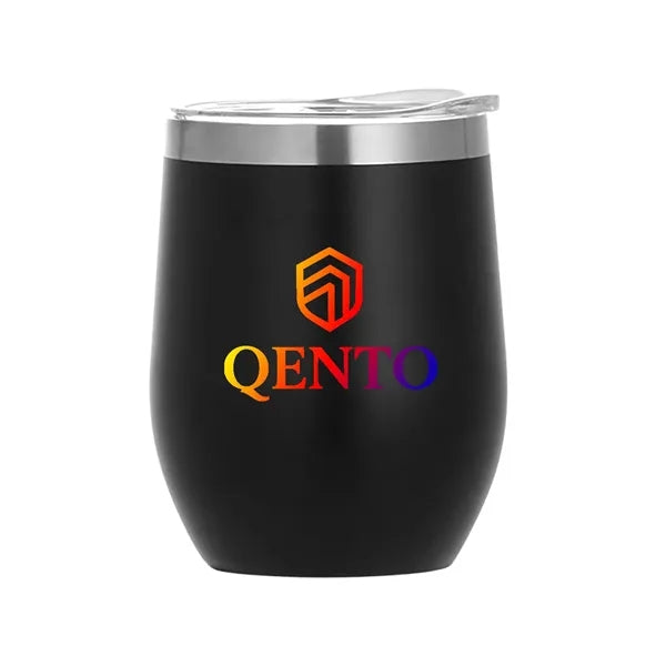 12 Oz Stainless Steel Eggshell Thermos Cup Customizable