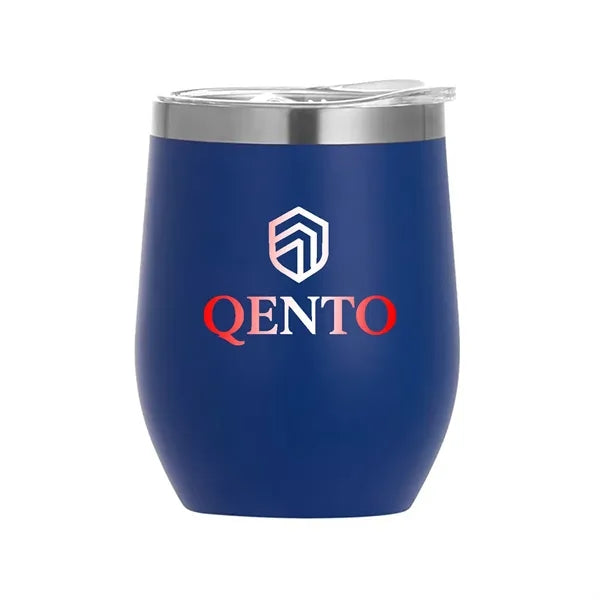 12 Oz Stainless Steel Eggshell Thermos Cup Customizable