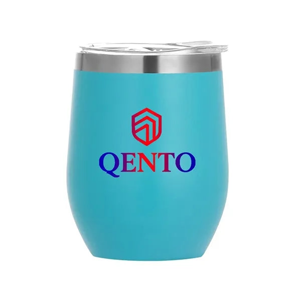 12 Oz Stainless Steel Eggshell Thermos Cup Customizable
