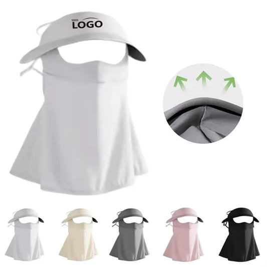 Sun Protection Hat With Face Shield