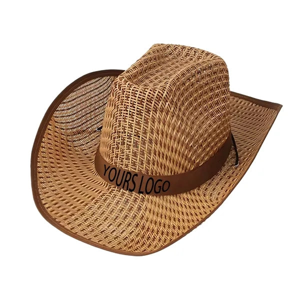 Straw Sun Hat Upturned Brim