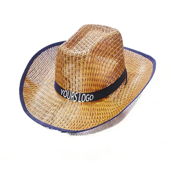 Straw Sun Hat Upturned Brim