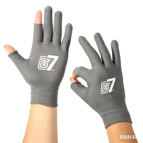 Non-Slip Wear-Resistant Nylon Fishing Gloves