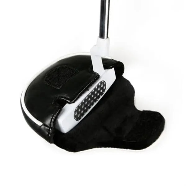 Synthetic Leather Golf Putter Headcover with Soft Interior