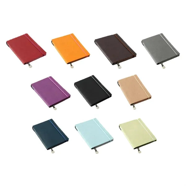 A5 PU Leather Notebook with Elastic Band