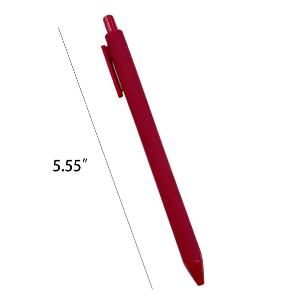 Candy Color Black Ink Retractable Ballpoint Pen