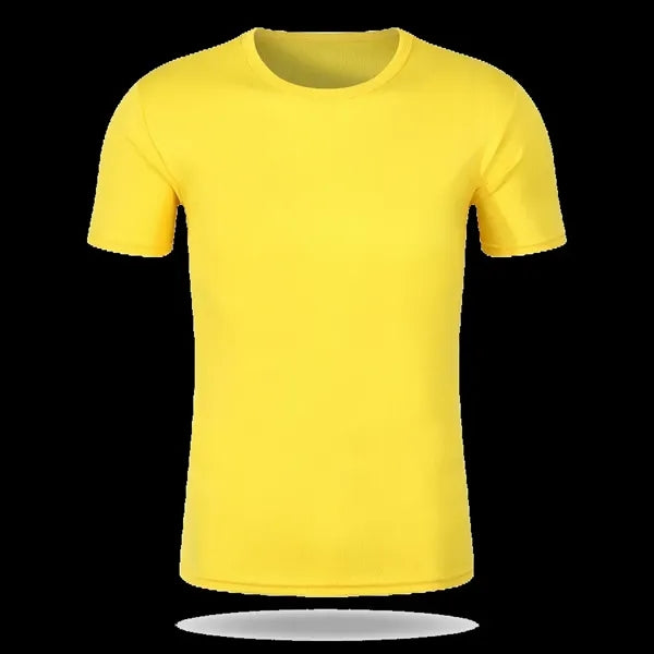 Quick-Dry Round Neck T-Shirt, Workwear wi