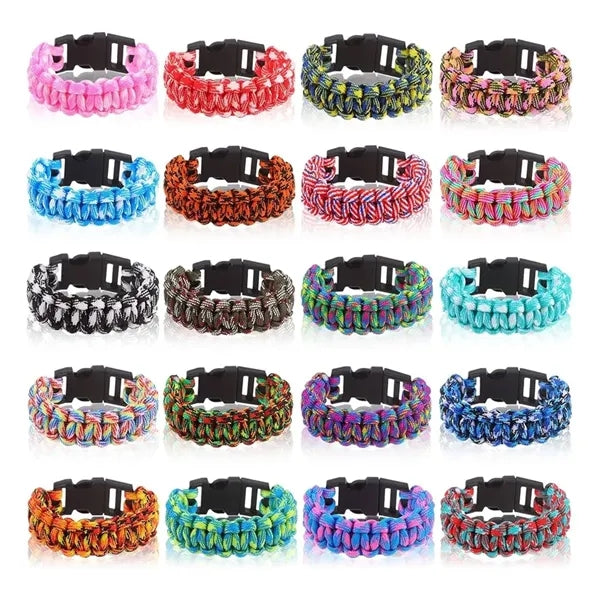 Outdoor Survival Paracord Bracelet