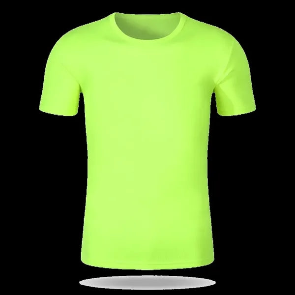 Quick-Dry Round Neck T-Shirt, Workwear wi