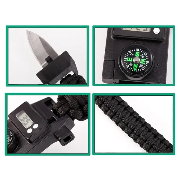 7-in-1 Survival Paracord Bracelet