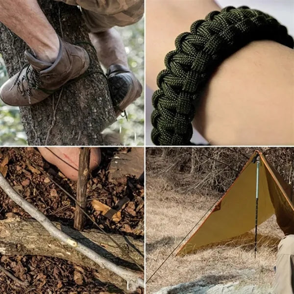 Outdoor Survival Paracord Watch