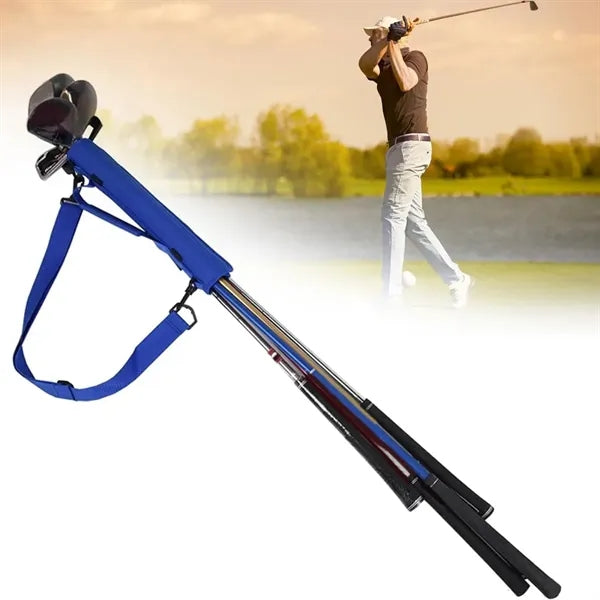 Golf Sunday Stand Bag Lightweight Half Set Club Carrier