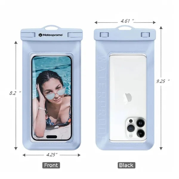 Waterproof Phone Pouch Touchscreen Swim Dry Bag