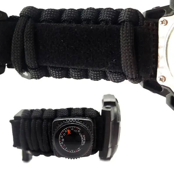 Outdoor Paracord Survival Watch