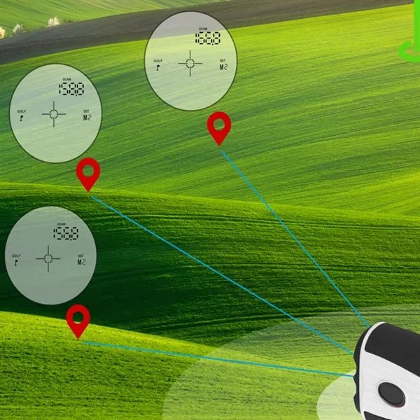 Golf Laser Rangefinder Telescope 1000 Meter Range