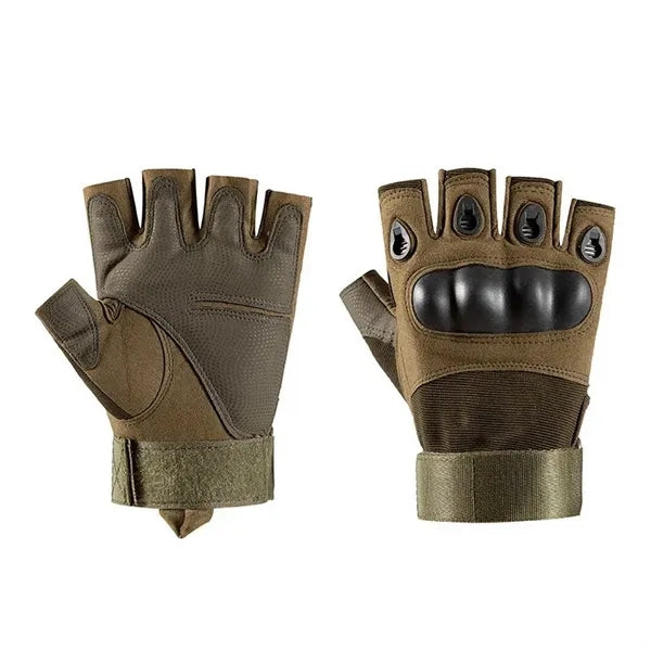 Outdoor Sports Half-Finger Gloves, Anti-Slip & Wear-Resistan