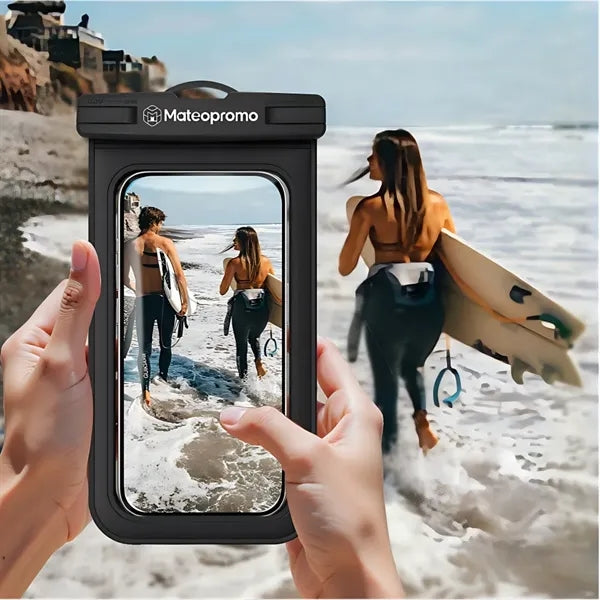 Logo Waterproof Phone Pouch Touchscreen Dry Bag