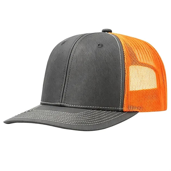 Six piece snap on truck hat