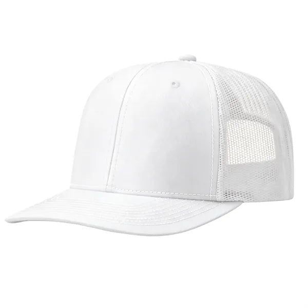 Six piece snap on truck hat