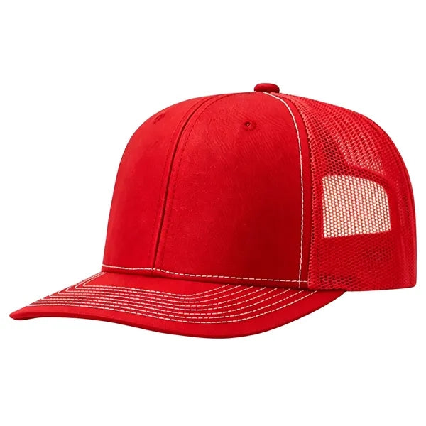 Six piece snap on truck hat