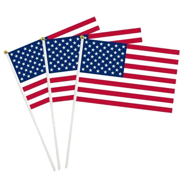 Hand Cranked Small Flag, Manual Wave Flag for Events