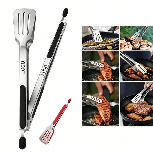 12 Inch Grilling Tongs Stainless Steel