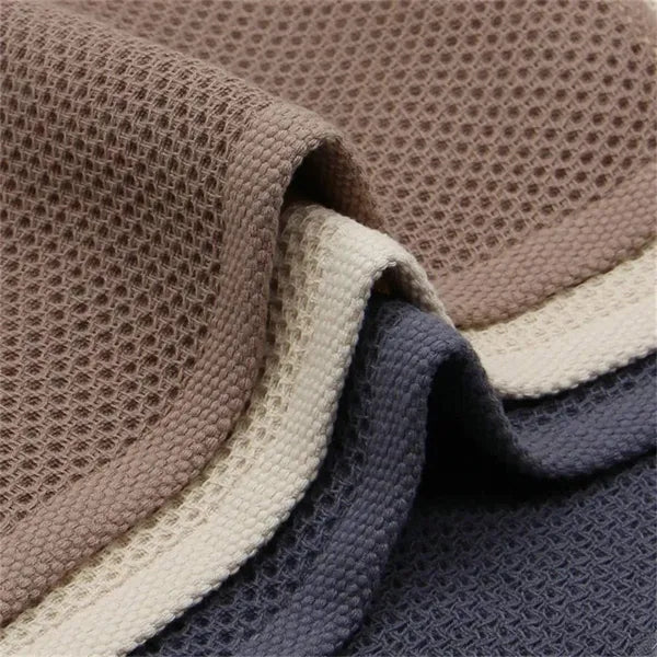 13*13" Waffle Weave Kitchen Towel Absorbent Drying Cloth