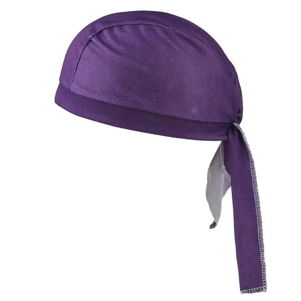 Solid Color Breathable Durag Headwrap Skull Cap for Outdoor