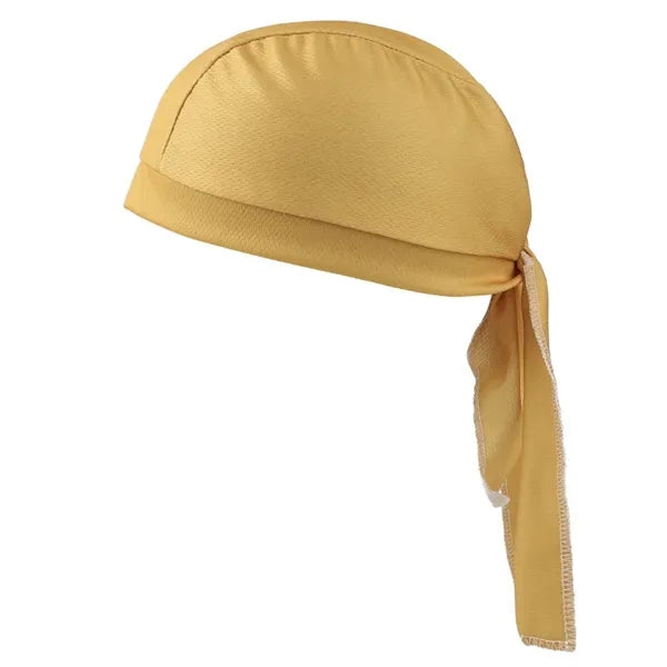 Solid Color Breathable Durag Headwrap Skull Cap for Outdoor