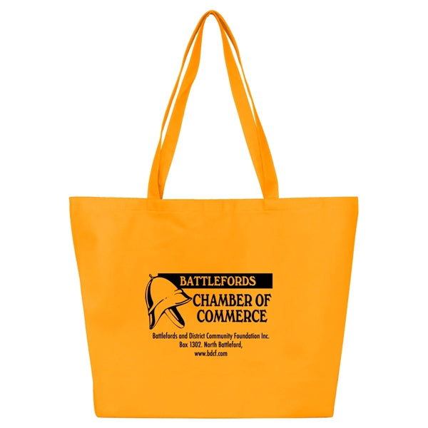 Gusset - "CAROLINA" Large Shopping and Beach Tote Bag
