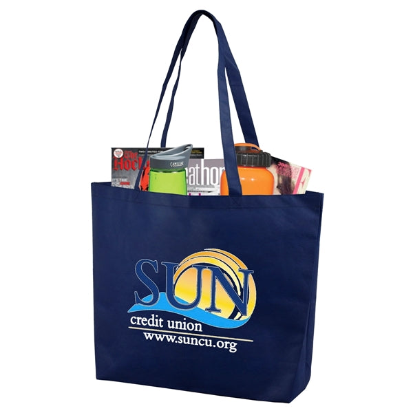 Gusset - "CAROLINA" Large Shopping and Beach Tote Bag