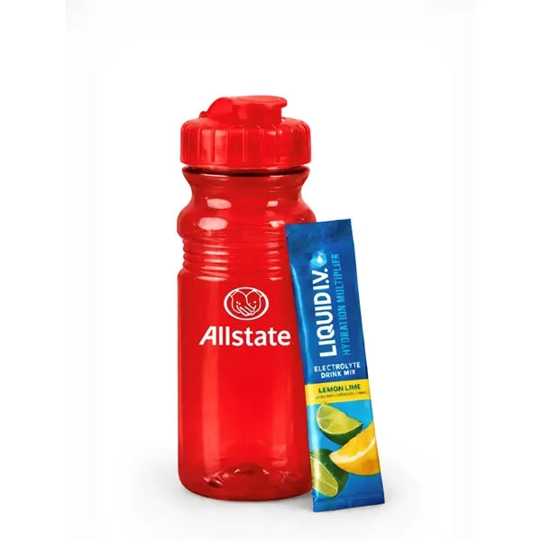 20 oz Sport Bottle with Electrolyte Drink Mix