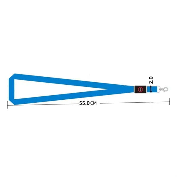LED Light Up Safety Lanyard Keychain
