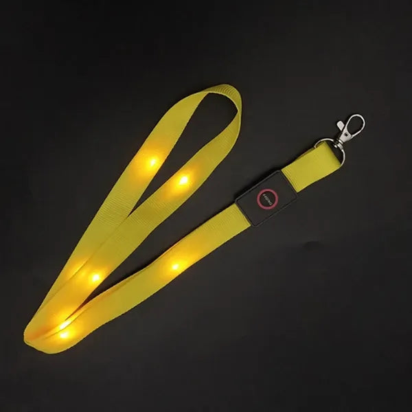 LED Light Up Safety Lanyard Keychain