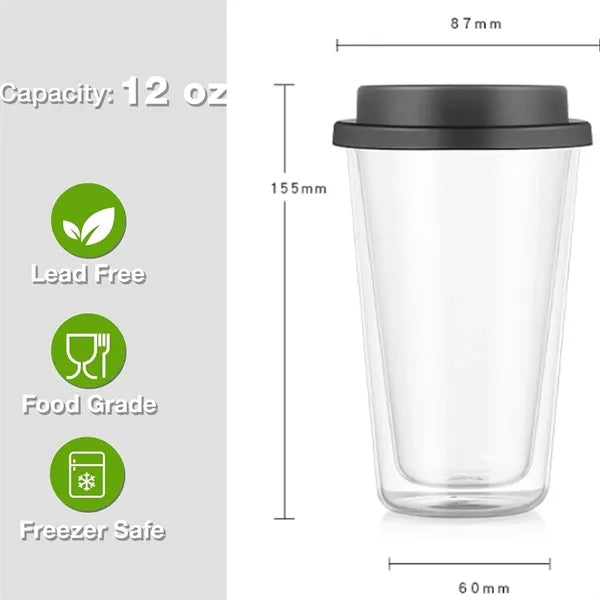 12Oz Double Walled Insulated Coffee Mugs