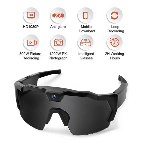 Sports Intelligence Camera Glasses