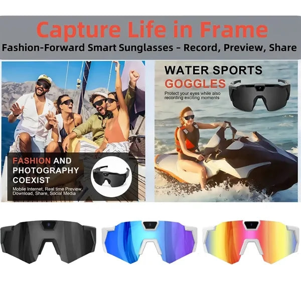 Sports Intelligence Camera Glasses