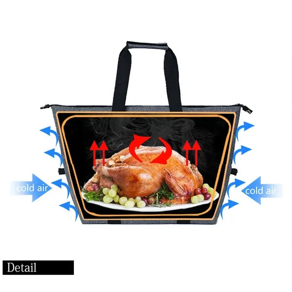 Foldable Insulated Picnic Cooler Bag
