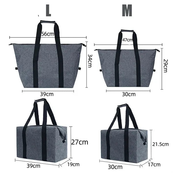 Foldable Insulated Picnic Cooler Bag