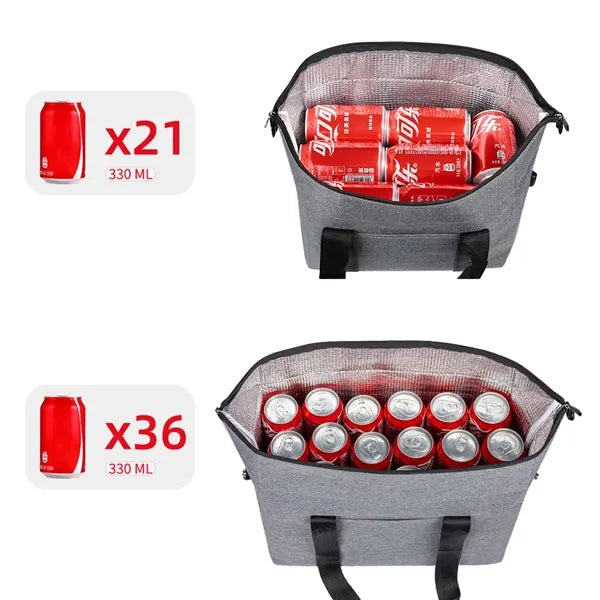 Foldable Insulated Picnic Cooler Bag