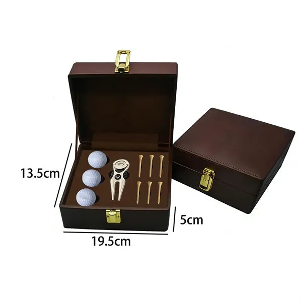Executive Golf Ball & Divot Tool Accessory Presentation Set
