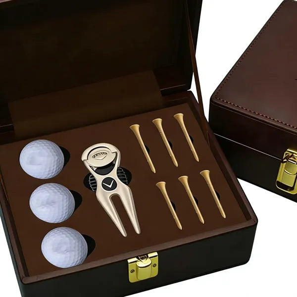 Executive Golf Ball & Divot Tool Accessory Presentation Set