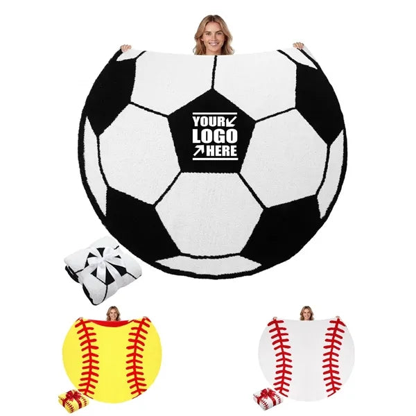 World Cup Ball-shaped Blanket